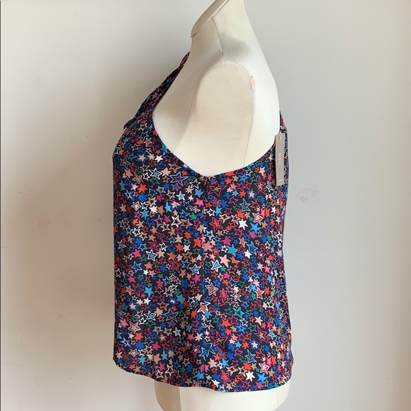 *SOLD* J. Crew Kaleidoscope Star Print Blouse 14 - Picture 6 of 9